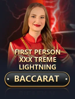 First Person Xxxtreme Lightning Baccarat artwork
