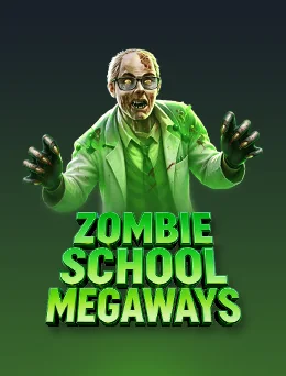 Zombie School Megaways artwork