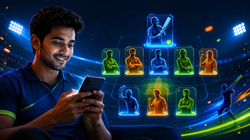 Fantasy cricket team selection thumbnail